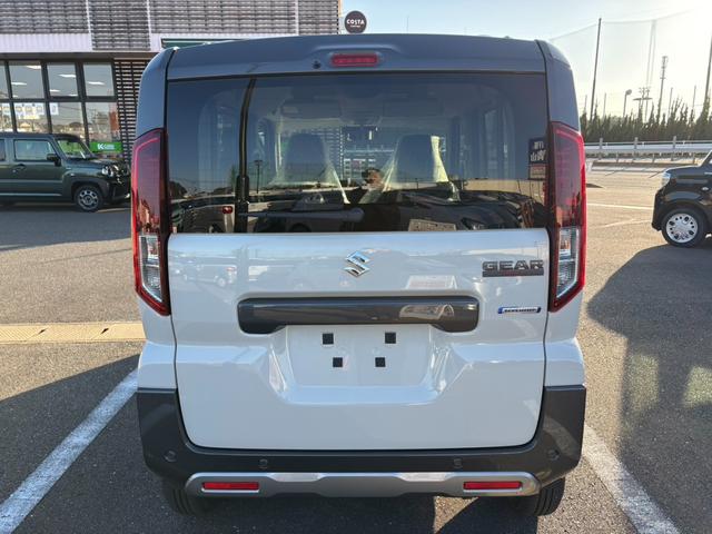 スペーシアギア ハイブリッドＸＺ　衝突軽減ブレーキ　両側電動スライドドア　ハンドルヒーター　シートヒーター　電子パーキングブレーキ　ブレーキホールド　純正アルミホイール　キーフリー　オートエアコン（10枚目）