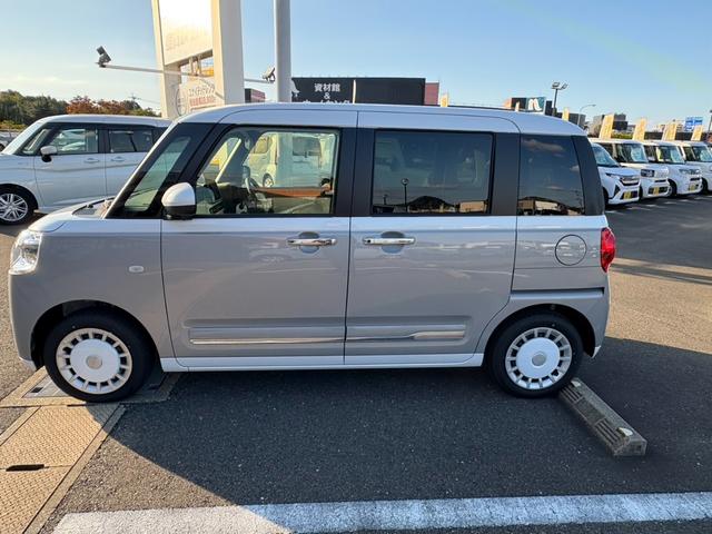 ムーヴキャンバス ストライプスＧ　届出済未使用車　衝突軽減ブレーキ　両側電動スライドドア　バックカメラ　シートヒーター　電子パーキングブレーキ　ブレーキホールド　ステアリングスイッチ（14枚目）