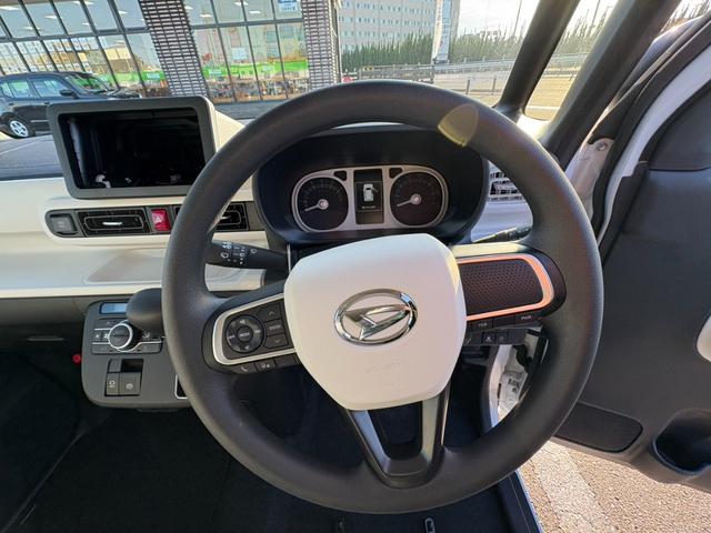 ムーヴキャンバス ストライプスＧ　届出済未使用車　衝突軽減ブレーキ　両側電動スライドドア　バックカメラ　シートヒーター　電子パーキングブレーキ　ブレーキホールド　ステアリングスイッチ（26枚目）