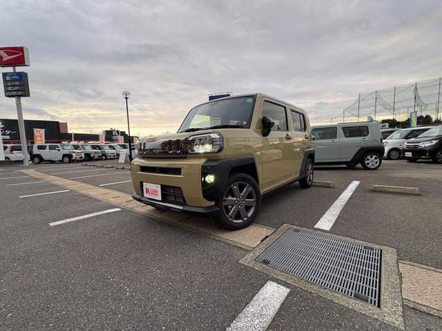 タフト Ｇ　ダーククロムベンチャー　届出済未使用車　衝突軽減ブレーキ　電子パーキングブレーキ　ブレーキホールド機能　ガラスルーフ　純正アルミホイール（7枚目）