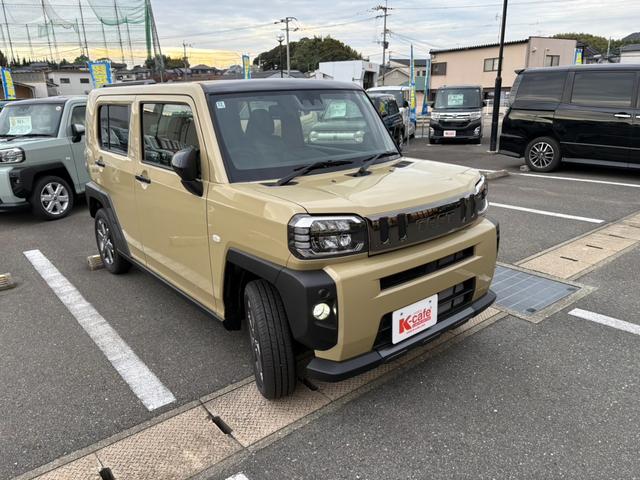 タフト Ｇ　ダーククロムベンチャー　届出済未使用車　衝突軽減ブレーキ　電子パーキングブレーキ　ブレーキホールド機能　ガラスルーフ　純正アルミホイール（9枚目）