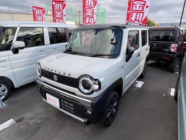 ハスラー タフワイルド　届出済未使用車　衝突軽減ブレーキ　シートヒーター　フォグランプ　ルーフキャリア　クルーズコントロール　コーナーセンサー　ステアリングスイッチ　キーフリー　オートエアコン（7枚目）