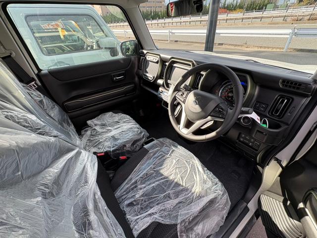 ハスラー タフワイルド　届出済未使用車　衝突軽減ブレーキ　シートヒーター　フォグランプ　ルーフキャリア　クルーズコントロール　コーナーセンサー　ステアリングスイッチ　キーフリー　オートエアコン（24枚目）
