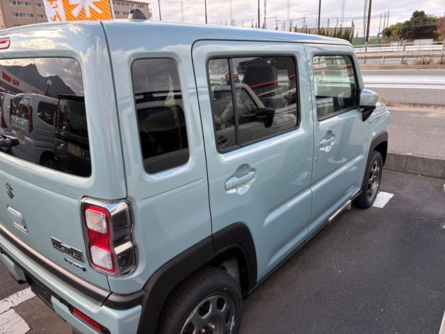 ハスラー 　届出済未使用車　衝突軽減ブレーキ　シートヒーター　クルーズコントロール　コーナーセンサー　ステアリングスイッチ　キーフリー　オートエアコン（10枚目）