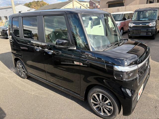 Ｎ－ＢＯＸカスタム ベースグレード　衝突軽減ブレーキ　片側電動スライドドア　アダプティブクルーズコントロール　ステアリングスイッチ　シートヒーター　電子パーキングブレーキ　ブレーキホールド（9枚目）