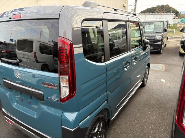 スペーシアギア ハイブリッドＸＺ　純正９インチナビ　全方位モニター付き　両側電動スライドドア　シートヒーター　ハンドルヒーター　スリムサーキュレーター　電子パーキングブレーキ　ブレーキホールド機能　純正アルミホイール（10枚目）