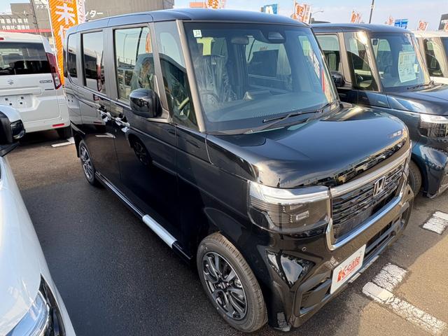 Ｎ－ＢＯＸカスタム ベースグレード　届出済未使用車　衝突軽減ブレーキ　片側電動スライドドア　アダプティブクルーズコントロール　ステアリングスイッチ　シートヒーター　電子パーキングブレーキ　ブレーキホールド（9枚目）