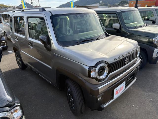 ハスラー タフワイルド　届出済未使用車　衝突軽減ブレーキ　クルーズコントロール　コーナーセンサー　シートヒーター　純正アルミホイール（9枚目）