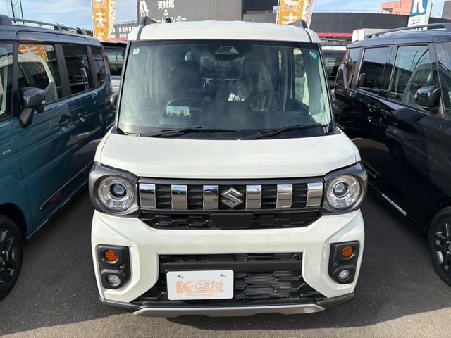 スペーシアギア ハイブリッドＸＺ　衝突軽減ブレーキ　クルーズコントロール　コーナーセンサー　ステアリングスイッチ　キーフリー　オートエアコン（8枚目）