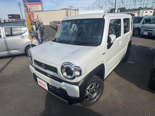 ハスラー ハイブリッドＧ　届出済未使用車　衝突軽減ブレーキ　クルーズコントロール　コーナーセンサー　ステアリングスイッチ　キーフリー　オートエアコン（7枚目）