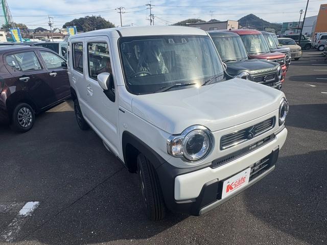 ハスラー ハイブリッドＧ　届出済未使用車　衝突軽減ブレーキ　クルーズコントロール　コーナーセンサー　ステアリングスイッチ　キーフリー　オートエアコン（9枚目）