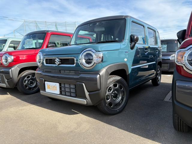 ハスラー ハイブリッドＧ　届出済未使用車　衝突軽減ブレーキ　クルーズコントロール　コーナーセンサー　ステアリングスイッチ　キーフリー　オートエアコン（7枚目）