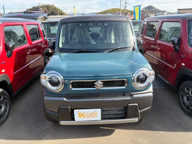 ハスラー ハイブリッドＧ　届出済未使用車　衝突軽減ブレーキ　クルーズコントロール　コーナーセンサー　ステアリングスイッチ　キーフリー　オートエアコン（9枚目）