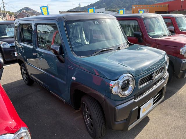 ハスラー ハイブリッドＧ　届出済未使用車　衝突軽減ブレーキ　クルーズコントロール　コーナーセンサー　ステアリングスイッチ　キーフリー　オートエアコン（10枚目）