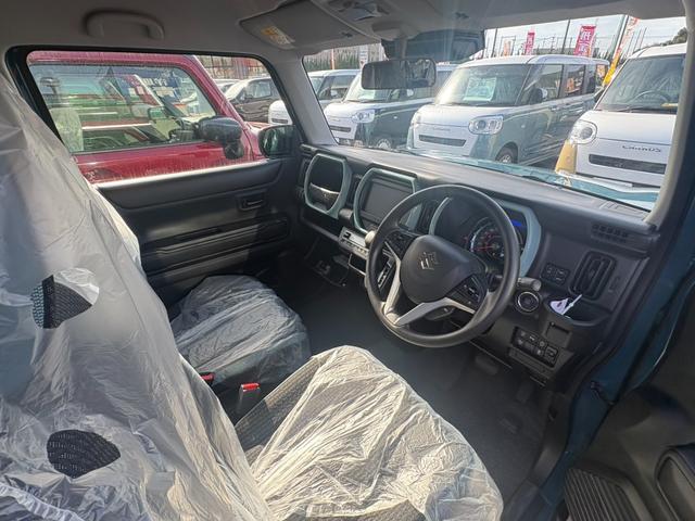 ハスラー ハイブリッドＧ　届出済未使用車　衝突軽減ブレーキ　クルーズコントロール　コーナーセンサー　ステアリングスイッチ　キーフリー　オートエアコン（24枚目）