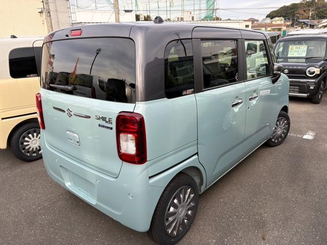 ワゴンRスマイル 届出済未使用車 衝突軽減ブレーキ クルーズコントロール コーナーセンサー ステアリングスイッチ キーフリー オートエアコン(10枚目)