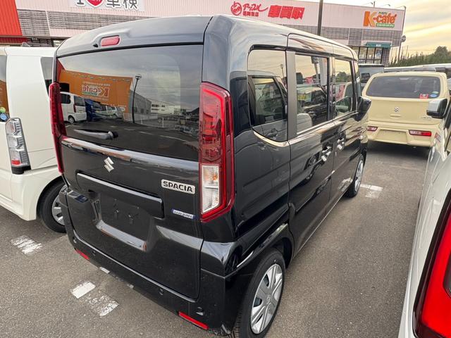 スペーシア ハイブリッドＧ　１月３日販売開始　届出済未使用車　衝突軽減ブレーキ　両側スライドドア　ステアリングスイッチ　キーフリー　オートエアコン（11枚目）