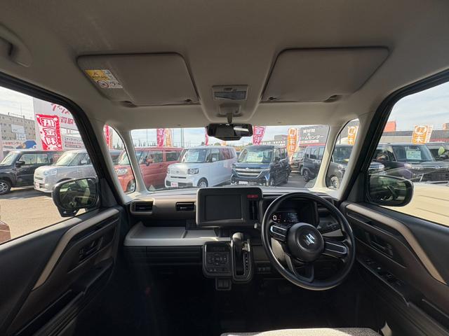 スペーシア ハイブリッドＧ　１月３日販売開始　届出済未使用車　衝突軽減ブレーキ　両側スライドドア　ステアリングスイッチ　キーフリー　オートエアコン（18枚目）