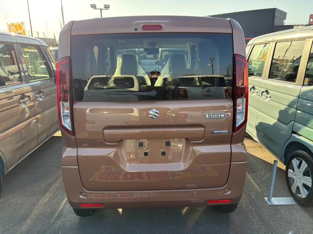 スペーシア ハイブリッドＸ　届出済み未使用車　衝突軽減ブレーキ　両側電動スライドドア　スリムサーキュレーター　キーフリー　オートエアコン　シートヒーター（11枚目）