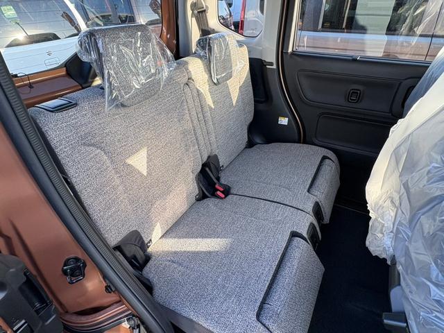 スペーシア ハイブリッドＸ　届出済み未使用車　衝突軽減ブレーキ　両側電動スライドドア　スリムサーキュレーター　キーフリー　オートエアコン　シートヒーター（15枚目）