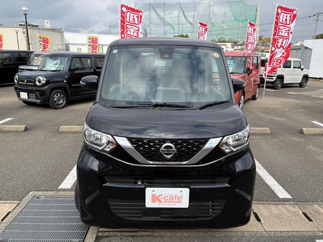 ルークス Ｘ　社外ナビ　Ｂｌｕｅｔｏｏｔｈ　アラウンドビューモニター　片側電動スライドドア　キーレス　衝突軽減システム　アイドリングストップ　オートライト（8枚目）