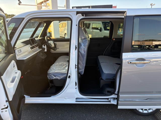 ムーヴキャンバス 　衝突軽減ブレーキ　両側電動スライドドア　シートヒーター　ＬＥＤヘッドライト　電子パーキングブレーキ　ブレーキホールド　ステアリングスイッチ　キーフリー　オートエアコン（15枚目）