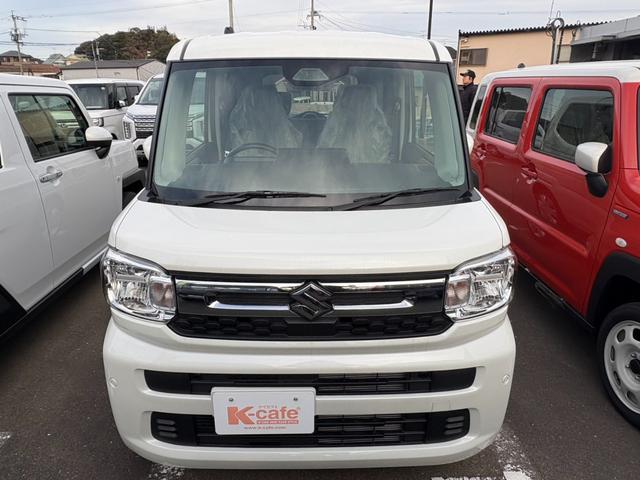 スペーシア ハイブリッドＧ　届出済未使用車　衝突軽減ブレーキ　両側スライドドア　ステアリングスイッチ　キーフリー　オートエアコン（9枚目）