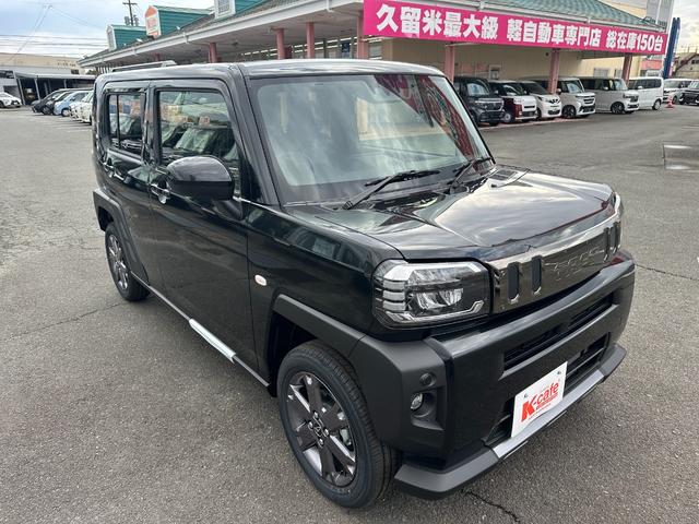 タフト Ｇ　ダーククロムベンチャー　衝突被害軽減ブレーキ　車線逸脱防止装置　スマートキー　クリアランスソナー　アイドリングストップ　ＡＣＣ　ＥＣＳ　シートヒーター　ＬＥＤヘッドライト（9枚目）