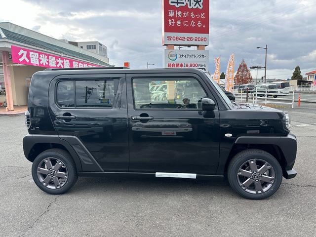 タフト Ｇ　ダーククロムベンチャー　衝突被害軽減ブレーキ　車線逸脱防止装置　スマートキー　クリアランスソナー　アイドリングストップ　ＡＣＣ　ＥＣＳ　シートヒーター　ＬＥＤヘッドライト（10枚目）