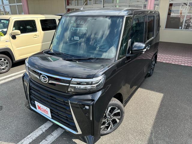 タント カスタムＸ　登録済未使用車　両側電動スライドドア　プッシュスタート　アイドリングストップ　ロールサンシェード　オートエアコン　シートヒーター　リヤワイパー（7枚目）