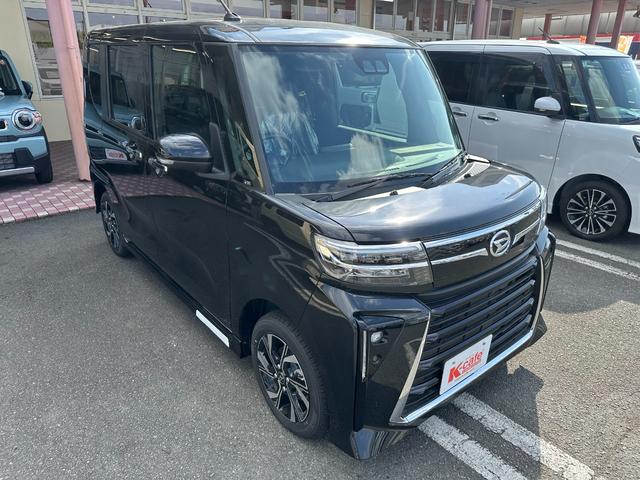 タント カスタムＸ　登録済未使用車　両側電動スライドドア　プッシュスタート　アイドリングストップ　ロールサンシェード　オートエアコン　シートヒーター　リヤワイパー（9枚目）