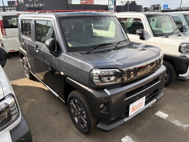 タフト Ｇ　ダーククロムベンチャー　届出済未使用車　衝突軽減ブレーキ　電子パーキングブレーキ　ブレーキホールド機能　ガラスルーフ　純正アルミホイール（9枚目）
