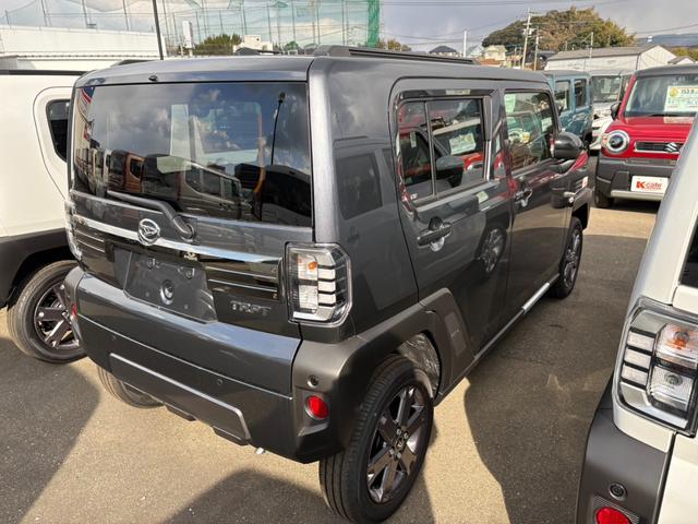 タフト Ｇ　ダーククロムベンチャー　届出済未使用車　衝突軽減ブレーキ　電子パーキングブレーキ　ブレーキホールド機能　ガラスルーフ　純正アルミホイール（10枚目）