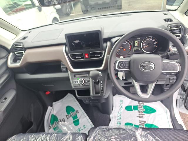 ムーヴ Ｇ　届出済未使用車　衝突軽減ブレーキサポート　純正アルミホイール　片側電動スライドドア　電子パーキングブレーキ　ブレーキホールド機能　ステアリングスイッチ　バックカメラ（22枚目）