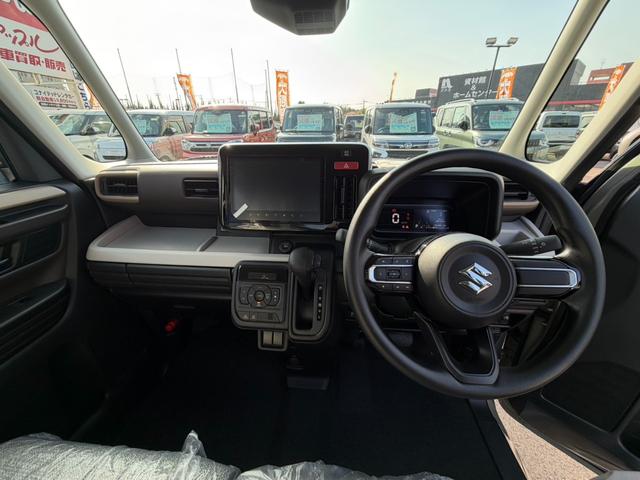 スペーシア ハイブリッドＧ　届出済未使用車　全方位モニター　衝突軽減ブレーキ　両側スライドドア　ステアリングスイッチ　キーフリー　オートエアコン（23枚目）