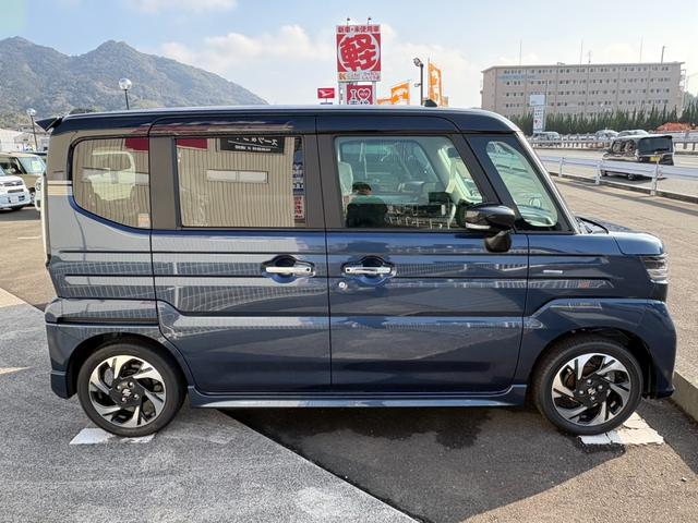 スペーシアカスタム ハイブリッドＸＳ　届出済未使用　両側電動スライドドア　電子パーキングブレーキ　ブレーキホールド機能　シートヒーター　衝突軽減システム　盗難防止システム（10枚目）