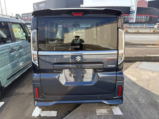 スペーシアカスタム ハイブリッドＸＳ　届出済未使用　両側電動スライドドア　電子パーキングブレーキ　ブレーキホールド機能　シートヒーター　衝突軽減システム　盗難防止システム（12枚目）