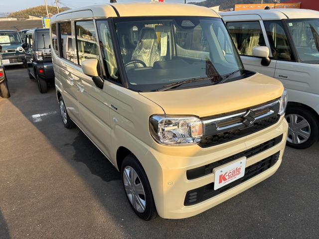 スペーシア ハイブリッドＸ　届出済未使用車　衝突軽減ブレーキ　両側電動スライドドア　スリムサーキュレーター　キーフリー　オートエアコン　シートヒーター（9枚目）