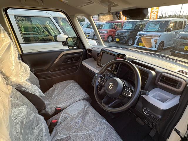 スペーシア ハイブリッドＸ　届出済未使用車　衝突軽減ブレーキ　両側電動スライドドア　スリムサーキュレーター　キーフリー　オートエアコン　シートヒーター（23枚目）