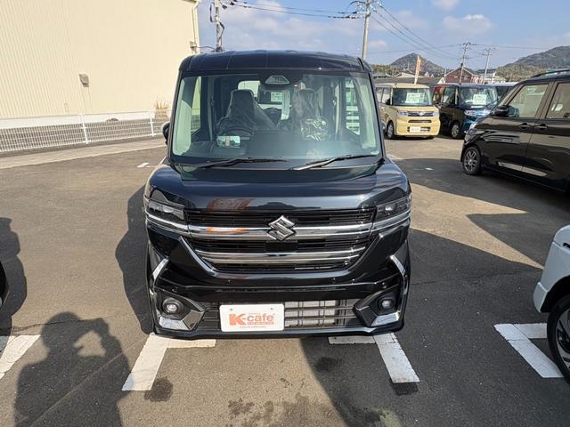 スペーシアカスタム ハイブリッドＸＳ　届出済未使用　両側電動スライドドア　衝突軽減システム　シートヒーター　オートライト　禁煙車（8枚目）