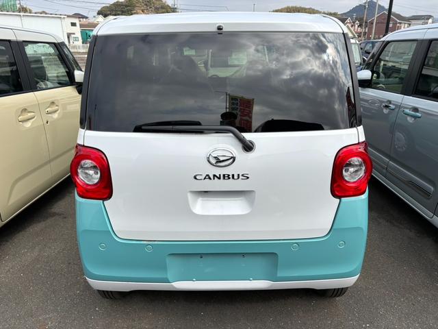 ムーヴキャンバス ストライプスＧ　届出済未使用　両側電動スライドドア　衝突被害軽減ブレーキ　スマートキー　クリアランスソナー　アイドリングストップ　ＬＥＤヘッドライト（11枚目）