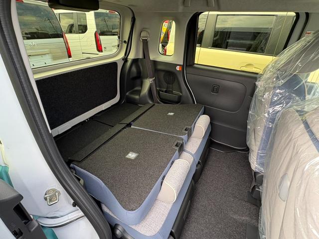 ムーヴキャンバス ストライプスＧ　届出済未使用　両側電動スライドドア　衝突被害軽減ブレーキ　スマートキー　クリアランスソナー　アイドリングストップ　ＬＥＤヘッドライト（18枚目）