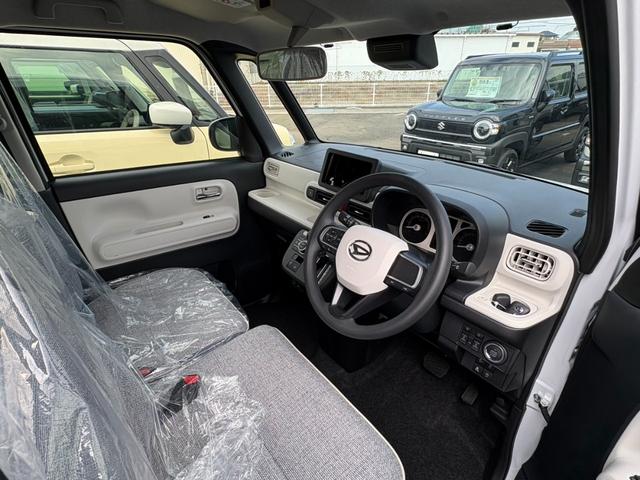 ムーヴキャンバス ストライプスＧ　届出済未使用　両側電動スライドドア　衝突被害軽減ブレーキ　スマートキー　クリアランスソナー　アイドリングストップ　ＬＥＤヘッドライト（22枚目）