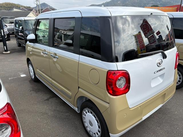 ムーヴキャンバス ストライプスG 届出済未使用 両側電動スライドドア 衝突被害軽減ブレーキ スマートキー クリアランスソナー アイドリングストップ LEDヘッドライト(12枚目)