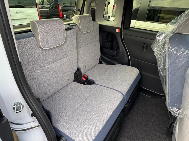 ムーヴキャンバス ストライプスG 届出済未使用 両側電動スライドドア 衝突被害軽減ブレーキ スマートキー クリアランスソナー アイドリングストップ LEDヘッドライト(16枚目)