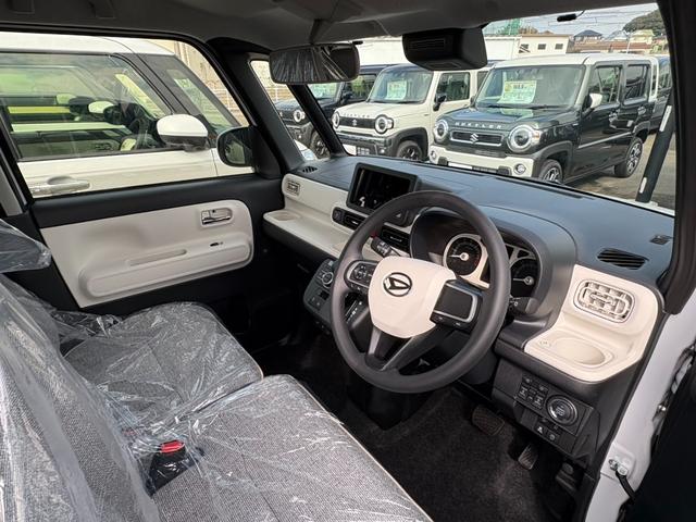 ムーヴキャンバス ストライプスG 届出済未使用 両側電動スライドドア 衝突被害軽減ブレーキ スマートキー クリアランスソナー アイドリングストップ LEDヘッドライト(22枚目)