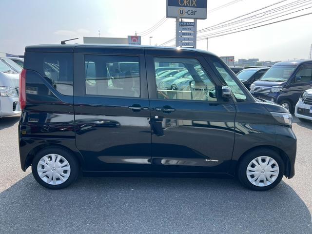 ルークス Ｘ　ナビ　バックカメラ　ＥＴＣ　両側／片側電動スライドドア　衝突回避軽減ブレーキ　横滑り防止装置　スマートキー　プッシュスタート　ウィンカーミラー（6枚目）