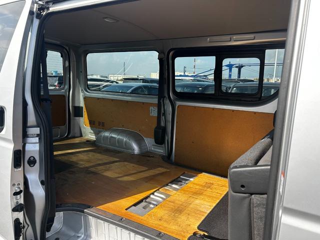 ハイエースバン ロングDX ナビ バックカメラ ETC キーレス 衝突回避軽減 横滑り防止装置 盗難防止装置 両側スライドドア パワステ パワーウィンドウ(11枚目)