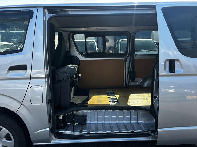 ハイエースバン ロングDX ナビ バックカメラ ETC キーレス 衝突回避軽減 横滑り防止装置 盗難防止装置 両側スライドドア パワステ パワーウィンドウ(35枚目)