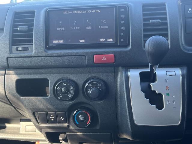ハイエースバン ロングジャストローＤＸ　ナビ　ＴＶ　ＥＴＣ　バックカメラ　衝突回避軽減ブレーキ　横滑り防止装置　盗難防止装置　エアバッグ　ＡＢＳ　パワーウィンドウ（15枚目）